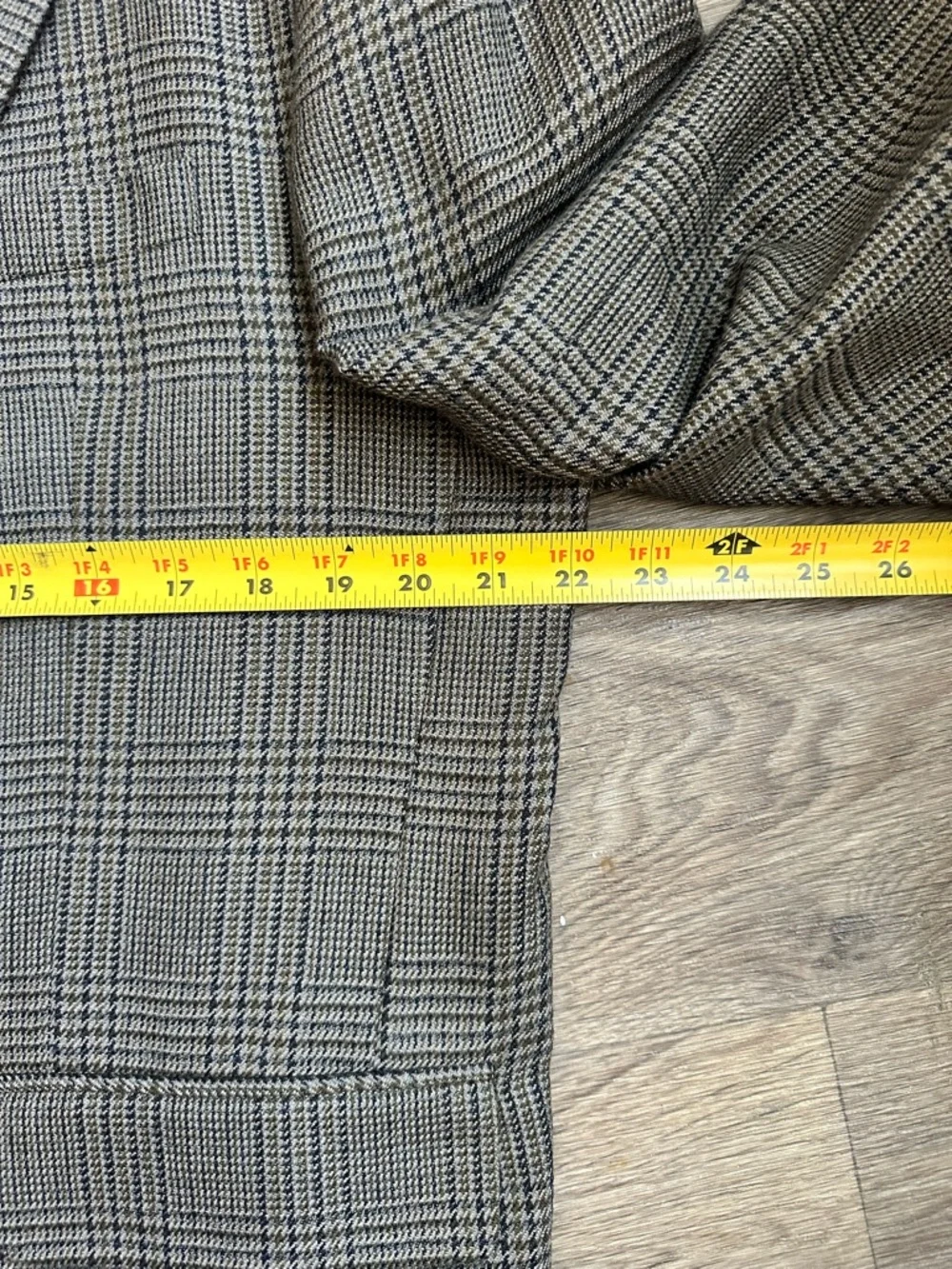 Meeting‎ Street Men’s Plaid Blazer Glen Check 2 Button Sport Coat Classic Fit
